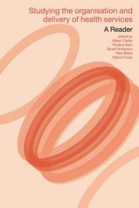 Produktbild: Studying the Organisation and Delivery of Health Services