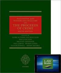 Produktbild: Millington and Sutherland Williams on the Proceeds of Crime
