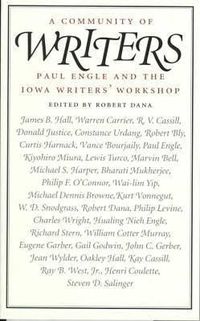 Produktbild: A Community of Writers: Paul Engle and the Iowa Writers' Workshop