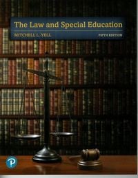 Produktbild: The Law and Special Education