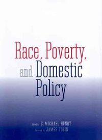 Produktbild: Race, Poverty, and Domestic Policy