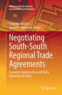Produktbild: Negotiating South-South Regional Trade Agreements