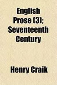 Produktbild: English Prose (3); Seventeenth Century