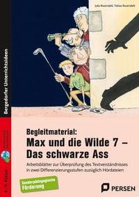 Produktbild: Begleitmat.: Max und die wilde 7- Das schwarze Ass
