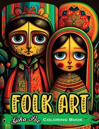 Produktbild: Folk Art Coloring Book