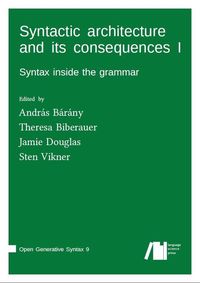 Produktbild: Syntactic architecture and its consequences I