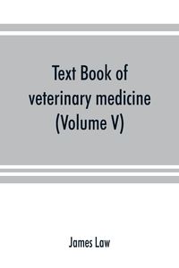 Produktbild: Text book of veterinary medicine (Volume V)