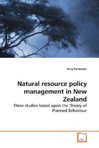 Produktbild: Parminter, T: Natural resource policy management in New Zeal