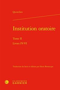 Produktbild: Institution Oratoire Tome 2 : Livres Iv-Vi