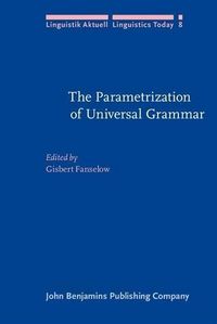 Produktbild: Parametrization of Universal Grammar