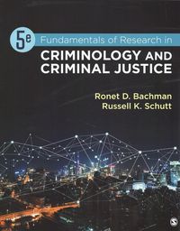 Produktbild: Bachman, R: Fundamentals of Research in Criminology and Crim