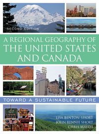 Produktbild: A Regional Geography of the United States and Canada