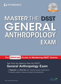 Produktbild: Master the DSST General Anthropology Exam