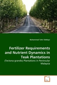 Produktbild: Siddiqui, M: Fertilizer Requirements and Nutrient Dynamics i