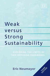 Produktbild: Weak Versus Strong Sustainability