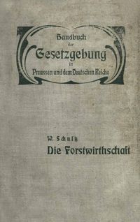 Produktbild: Die Forstwirthschaft