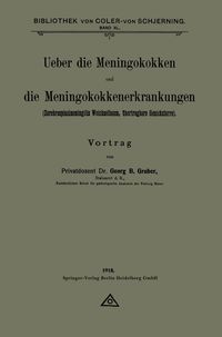 Produktbild: Ueber die Meningokokken und die Meningokokkenerkrankungen