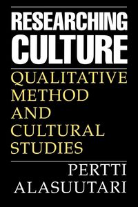 Produktbild: Researching Culture