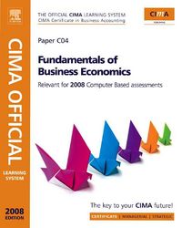Produktbild: Cima Fundamentals of Business Economics