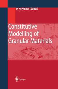 Produktbild: Constitutive Modelling of Granular Materials
