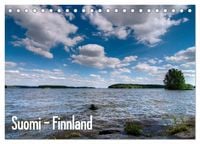 Produktbild: Suomi &ndash; Finnland (Tischkalender 2027 DIN A5 quer), CALVENDO Monatskalender
