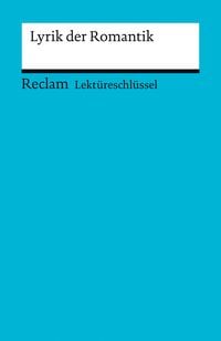 Produktbild: Lekt&uuml;reschl&uuml;ssel zu: Lyrik der Romantik