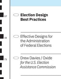 Produktbild: Election Design Best Practices
