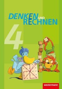 Produktbild: Denken und Rechnen 4. Schulbuch. Grundschulen in den &ouml;stlichen Bundesl&auml;ndern