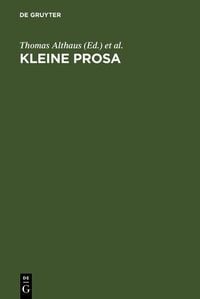 Produktbild: Kleine Prosa