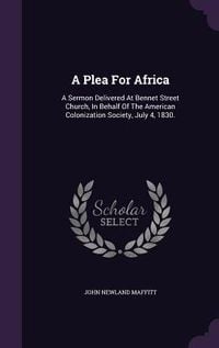 Produktbild: A Plea For Africa