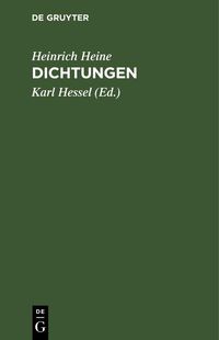 Bild vom Artikel Dichtungen vom Autor Heinrich Heine