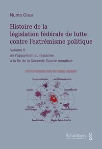 Produktbild: Histoire de la l&eacute;gislation f&eacute;d&eacute;rale de lutte contre l'extr&eacute;misme politique