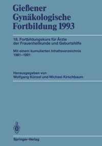 Produktbild: Gie&szlig;ener Gyn&auml;kologische Fortbildung 1993