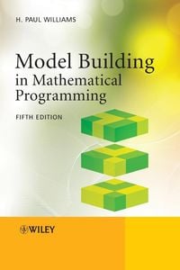Produktbild: Model Building in Mathematical Programming