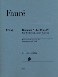 Produktbild: Gabriel Faur&eacute; - Romance A-dur op. 69 f&uuml;r Violoncello und Klavier