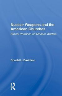 Produktbild: Davidson, D: Nuclear Weapons and the American Churches