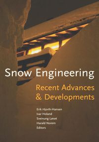 Produktbild: Snow Engineering 2000: Recent Advances and Developments
