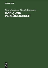 Produktbild: Hand und Pers&ouml;nlichkeit