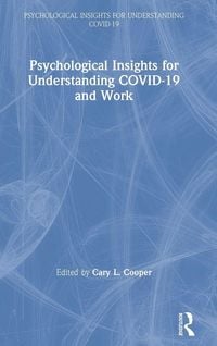 Produktbild: Psychological Insights for Understanding COVID-19 and Work