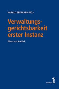 Produktbild: Verwaltungsgerichtsbarkeit erster Instanz