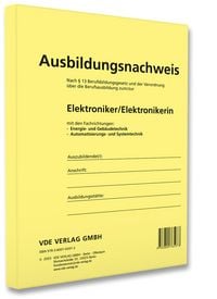 Produktbild: Ausbildungsnachweis Elektroniker/Elektronikerin