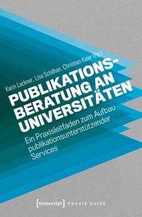 Produktbild: Publikationsberatung an Universit&auml;ten