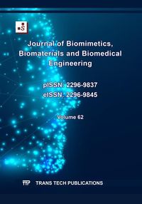 Produktbild: Journal of Biomimetics, Biomaterials and Biomedical Engineering Vol. 62