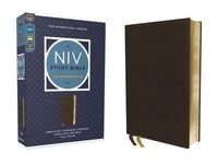 Produktbild: NIV Study Bible, Fully Revised Edition (Study Deeply. Believe Wholeheartedly.), Genuine Leather, Calfskin, Brown, Red Letter, Comfort Print
