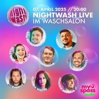 Produktbild: NightWash, NightWash Live April 2025