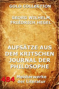 Produktbild: Aufs&auml;tze aus dem kritischen Journal der Philosophie