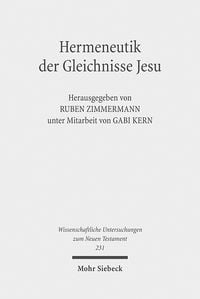 Produktbild: Hermeneutik der Gleichnisse Jesu