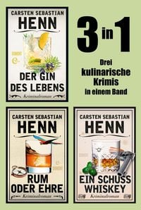 Produktbild: Der Gin des Lebens, Rum oder Ehre &Ein Schuss Whiskey - 3in1