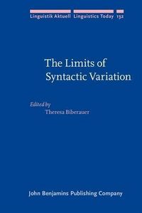 Produktbild: Limits of Syntactic Variation