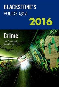 Produktbild: Watson, J: Blackstone's Police Q&A: Crime 2016
